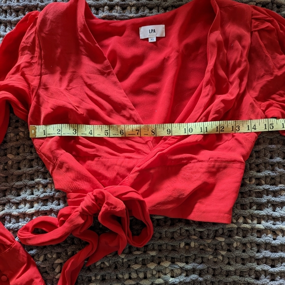 LPA crop top - Top 434 in candy red, size XS - Picture 5 of 7